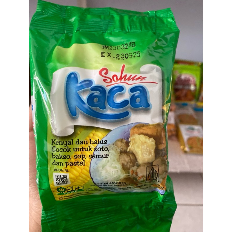 

Sohun Kaca / Sohun jagung / Sohun kenyal dan halus 50g