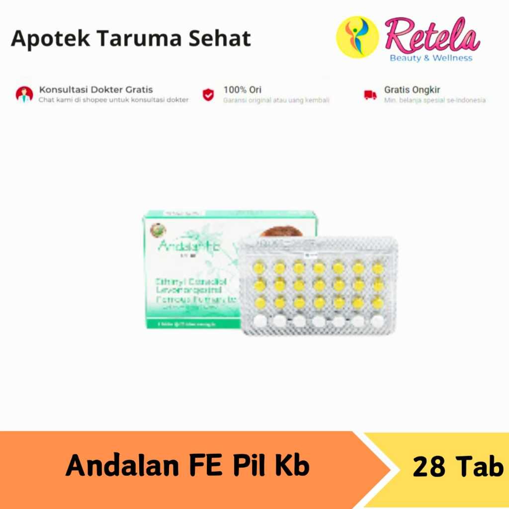 Andalan Pil Kb Fe BOX @ 2 Strip