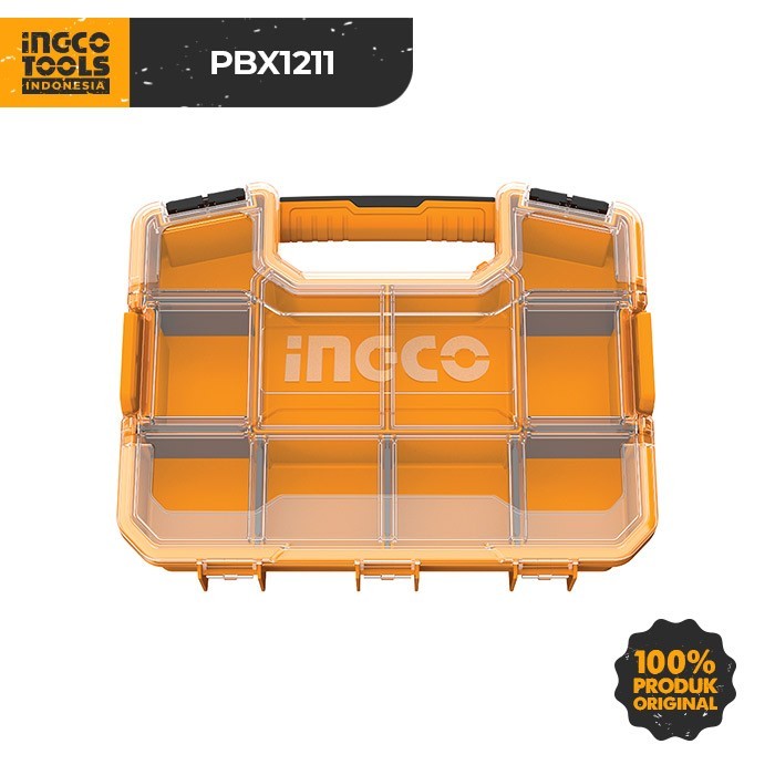 Small Tool Box (30cm) INGCO PBX1211 Kotak Alat Perkakas Kecil Mur Baut