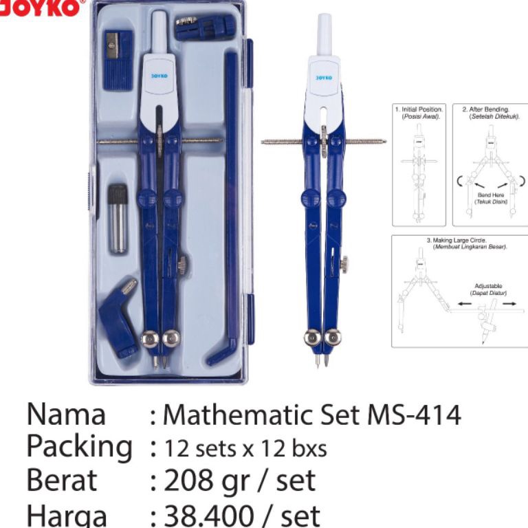 

KODE K28Z jangka set ms414 joyko