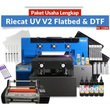 Mesin RIECAT UV DTF Flatbed - Printhead L1800