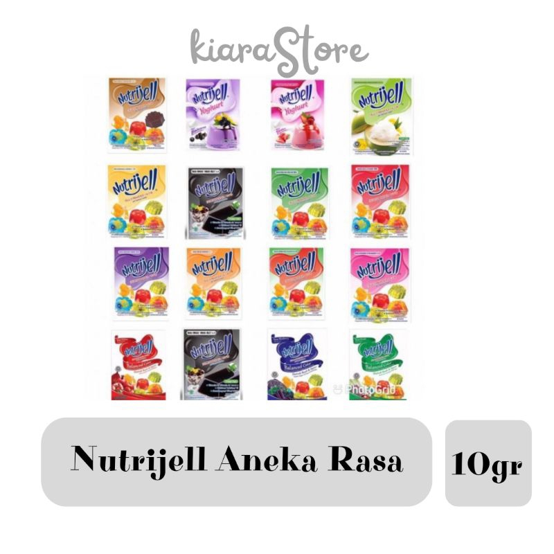 

nutrijell Aneka rasa sachet 10gr