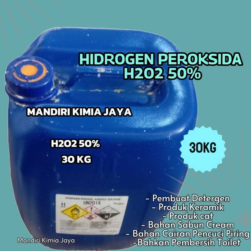 HIDROGEN PEROKSIDA/H2O2 50%/PEMUTIH KEMASAN 30kg