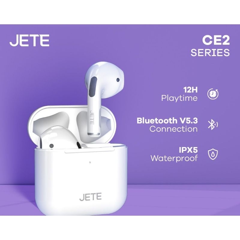 TRUE WIRELESS EARBUDS JETE CE2