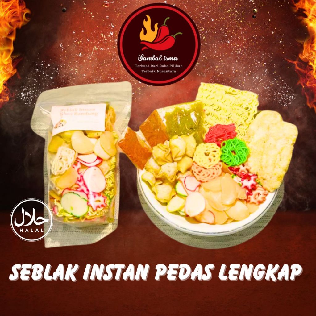 

Box Seblak Instan Pedas Praktis Anti Remuk Full Toping (Bumbu Kencur)