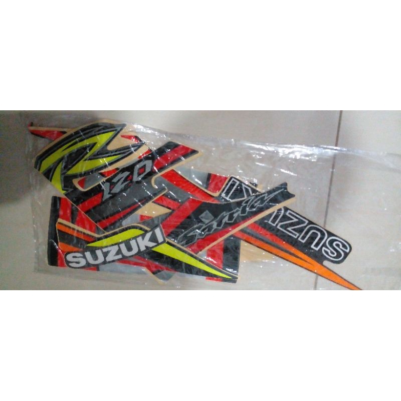 striping sticker satria r satria lumba lumba