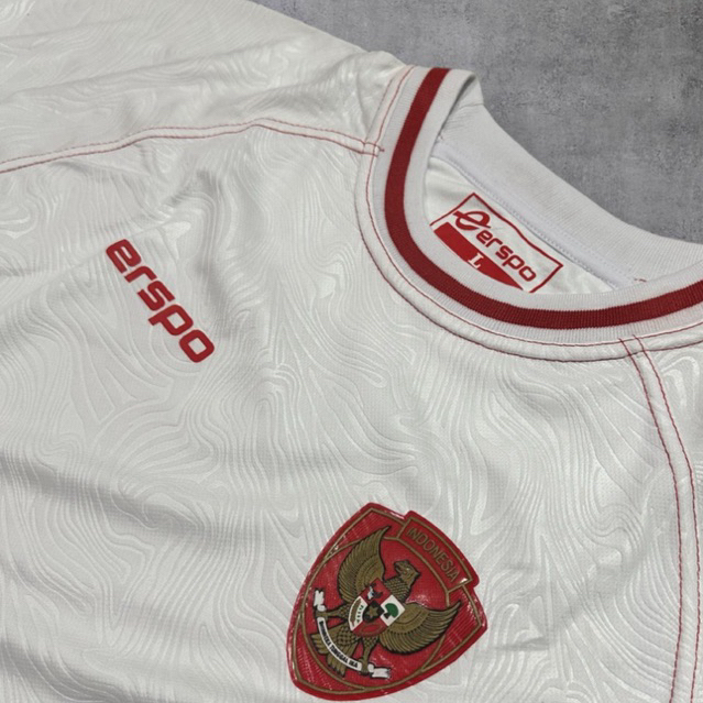 BAJU JERSEY TIMNAS INDONESIA HOME AWAY MERAH PUTIH ERSPO TERBARU 2024 BAHAN SUPER PREMIUM ORIGINAL 1