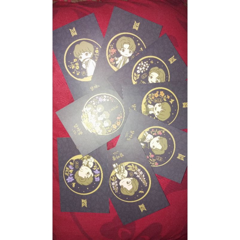 Postcard set Tiny Tan Dalmajung