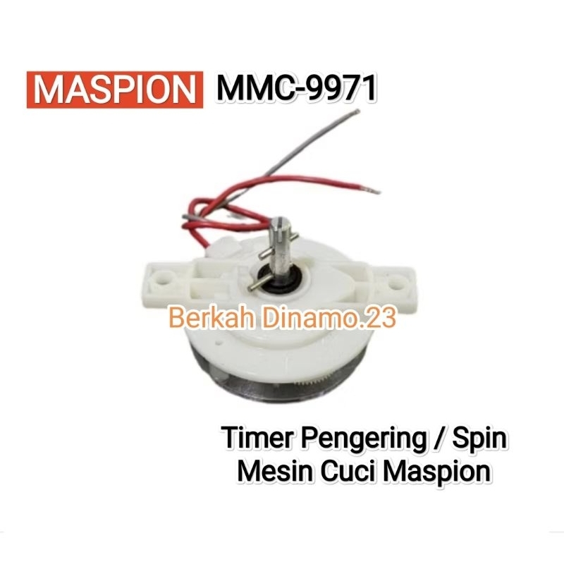 Timer Pengering Mesin Cuci MASPION MMC-9971 Timer Spin Maspion MMC 9971