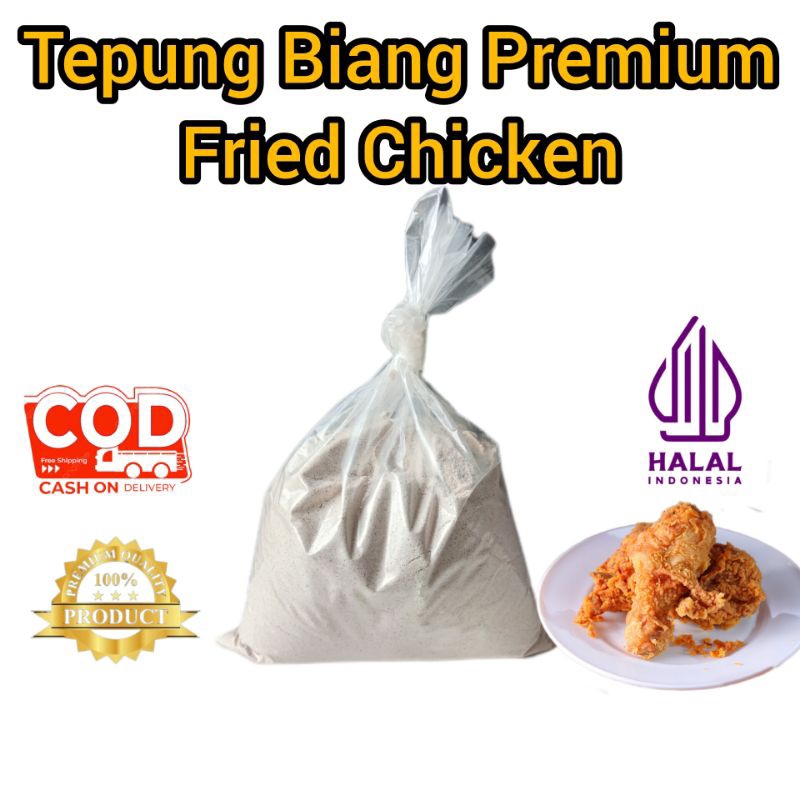 

CrispyFood Tepung Biang Fried Chicken 500gram