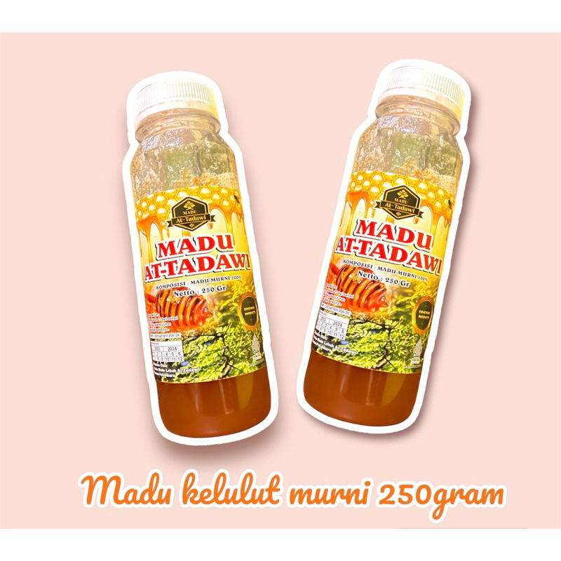

Madu Klanceng Murni Tanpa Campuran Original 100% Kemasan 250gram Fresh Panen Milik Sendiri