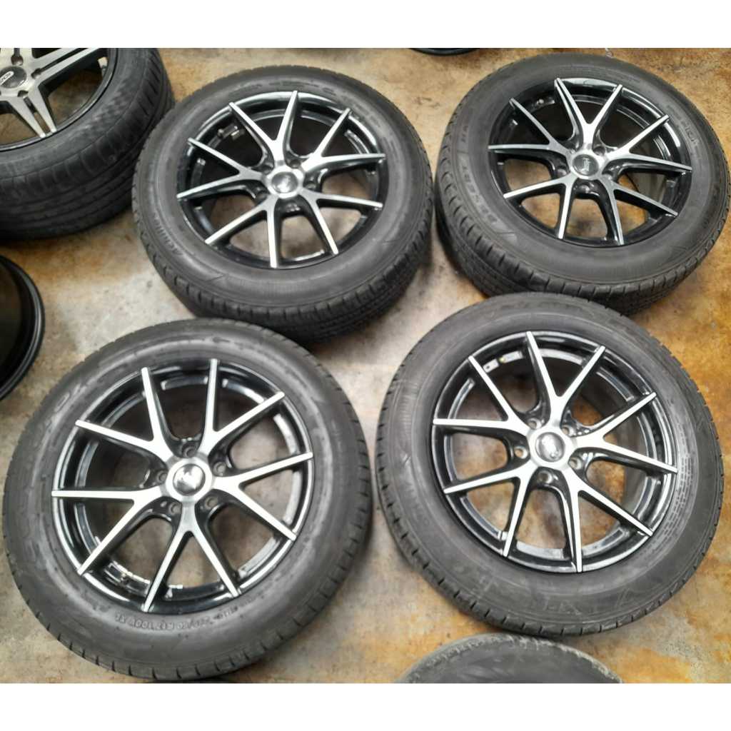 VELG MOBIL INNOVA,TERIOS/RUSH GOROM R17X7,5 5X114 ET45 B/P +BAN ACH(3) IOTA(1) 215 60 R17 BEKAS