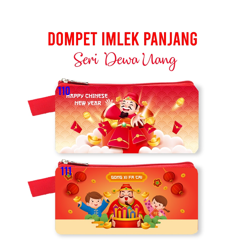 

SUPER BIG SALE Angpao Imlek Panjang Seri Dewa Uang Amplop Tahun Baru Imlek Ang Pao SinCia Karakter Naga CNY 224