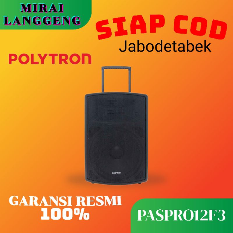 POLYTRON AKTIF SPEAKER PASPRO 12F3 / PASPRO12F3/ PASPRO 15F3 / PASPRO15F3