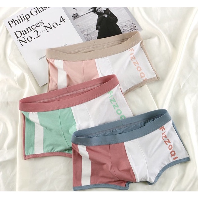 HEBOH ENNWEN CD77 Celana Dalam Boxer Pria Katun Sport Men Cotton Underware