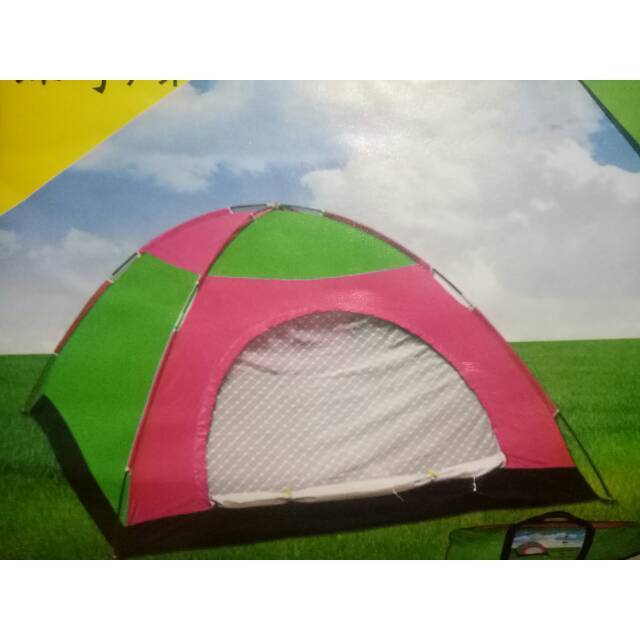 Tenda dome hyu single kap 4-5 orang
