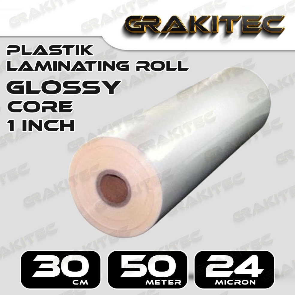 

KODE S75A Plastik Laminating Roll Glossy 3cm x 5m x 24 Mic