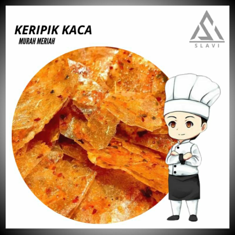 

Kripik kaca / Kripik kaca pedas 250g