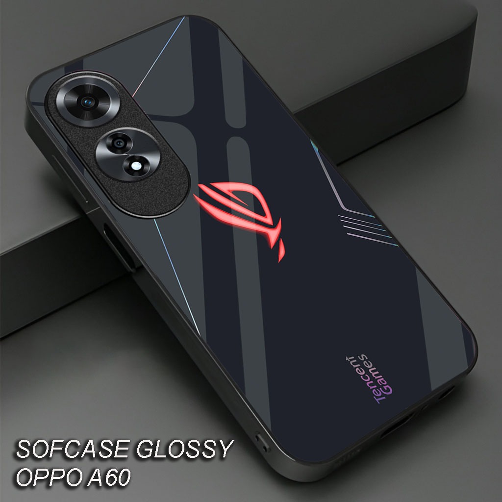 [ MK81 ROG ] Case Glossy HD  OPPO (A60)(A17K)(A17)(A18)(A38 4G)(A58 4G)(A98 5G)(A1 5G)(A78 4G)(2022 