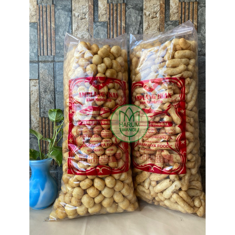 

AMPLANG IKAN TENGGIRI/KRUPUK IKAN TENGGIRI 1 Kg