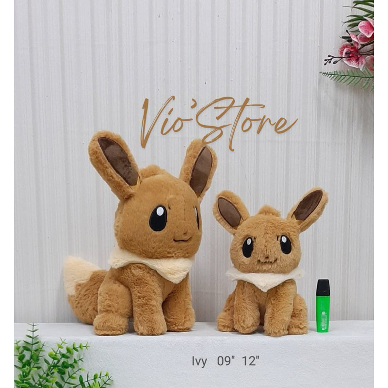 Boneka Eevee Umbreon Plush Pokemon/Boneka Pokemon Go