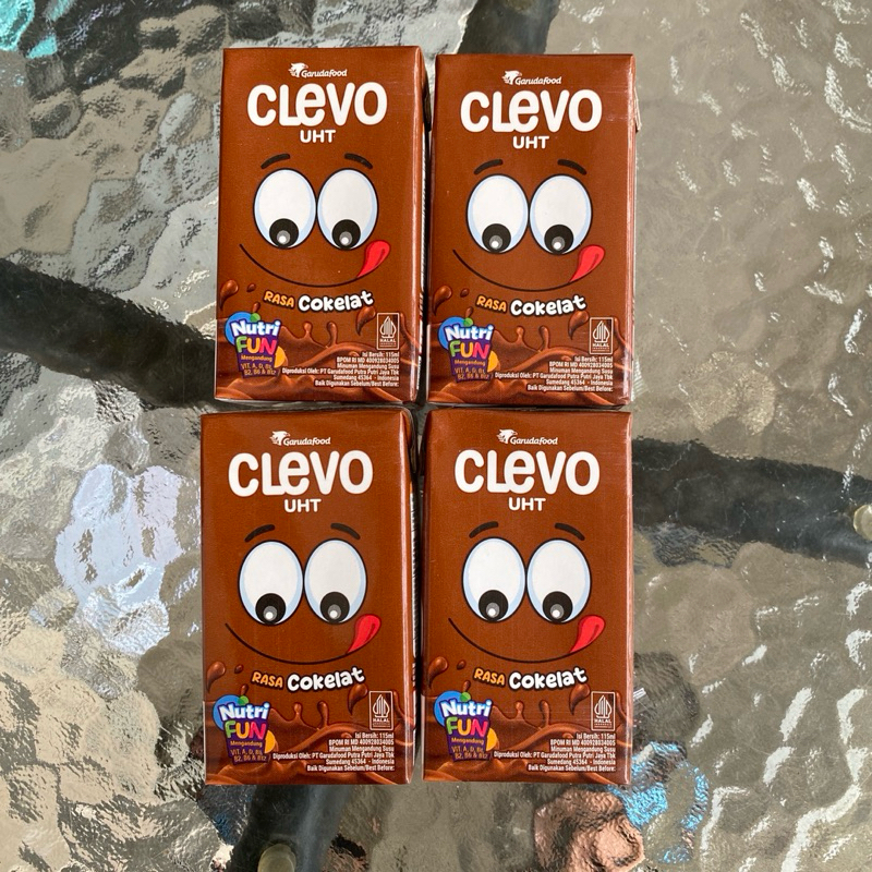 

Clevo UHT rasa Cokelat kemasan 115 ml