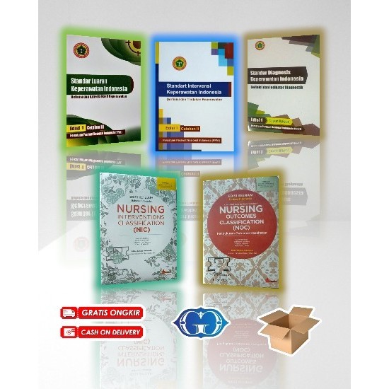 PAKET 5  BUKU KEPERAWATAN (SDKI,SLKI,SIKI,NIC NOC)