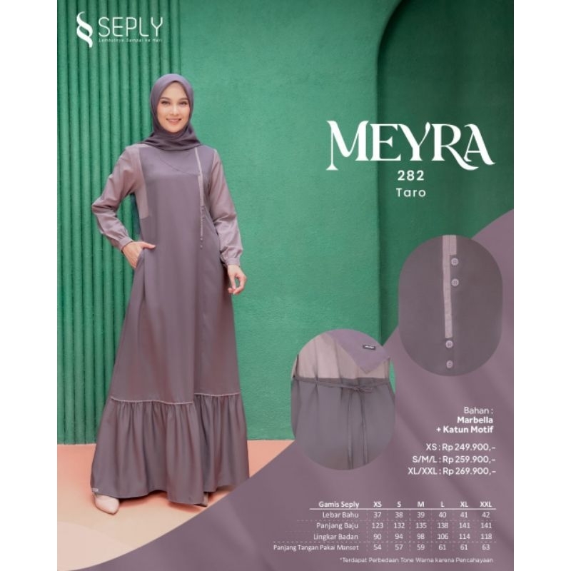 Baju Gamis seply meyra 282