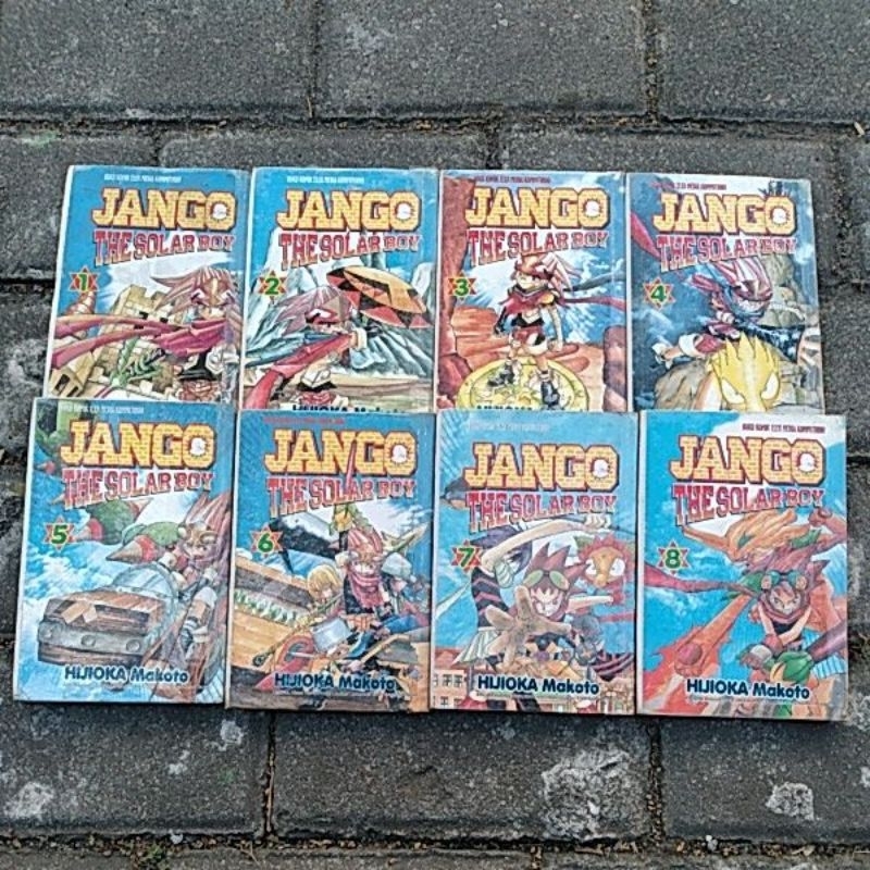 komik second Jango The Solar Boy 1-8. ks8