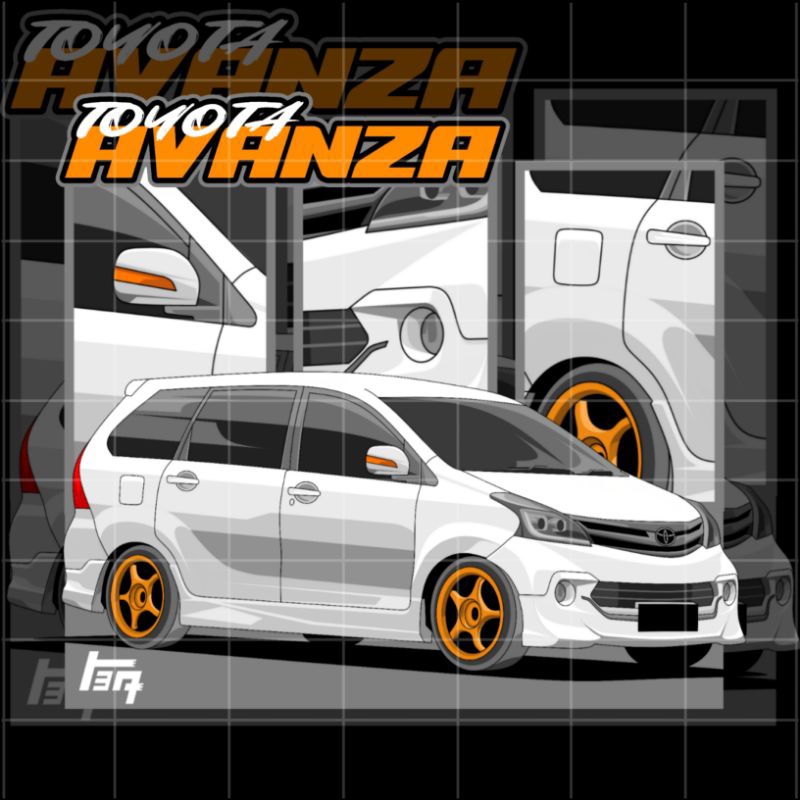 kaos toyota avanza veloz