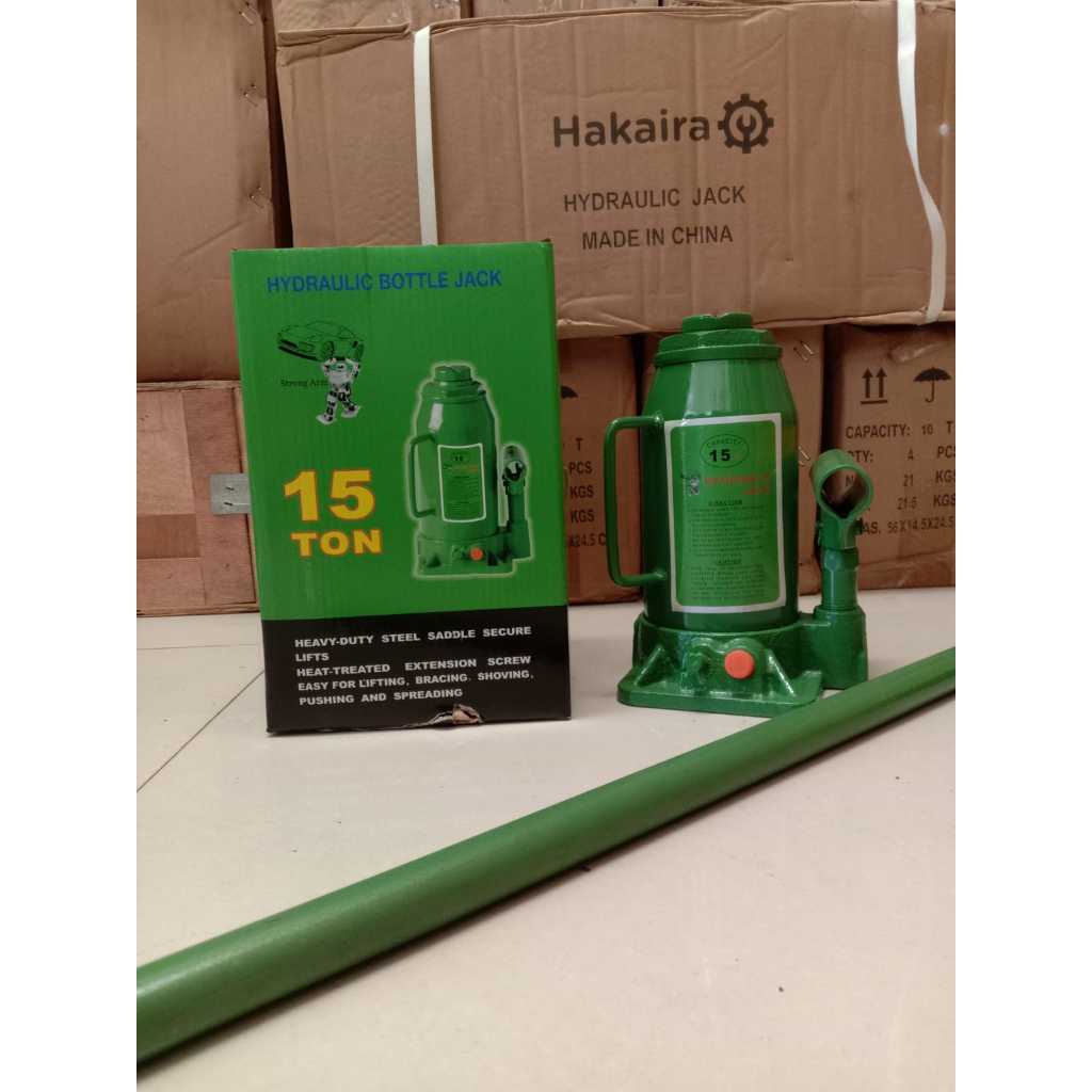 DONGKRAK 15 TON HIJAU MURAH