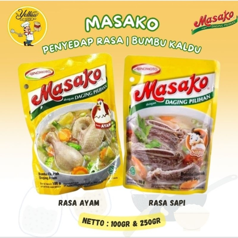 

MASAKO | BUMBU KALDU PENYEDAP | PENYEDAP RASA AYAM DAN SAPI