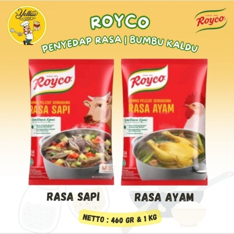 

ROYCO PENYEDAP RASA | BUMBU PELEZAT SERBAGUNA