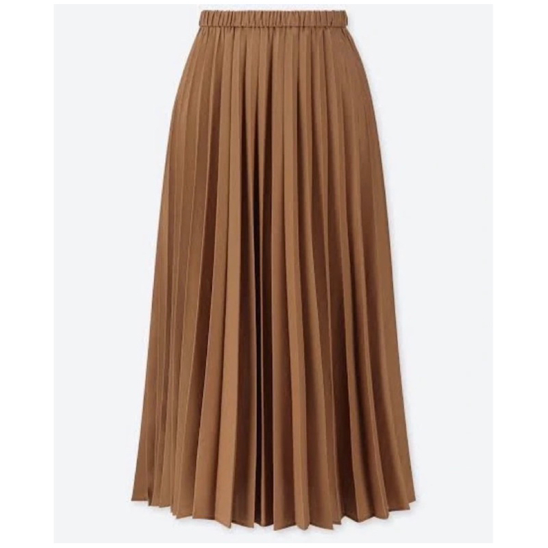 PRELOVED ROK PLISKET UNIQLO SKIRT PLEATED