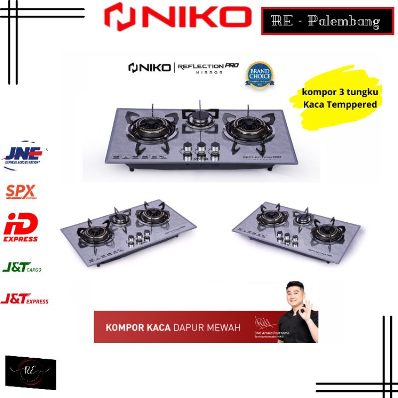KOMPOR 3 TUNGKU REFLECTION PRO MIRROR|Kompor Niko|Kompor Tanam[Niko Kitchen]