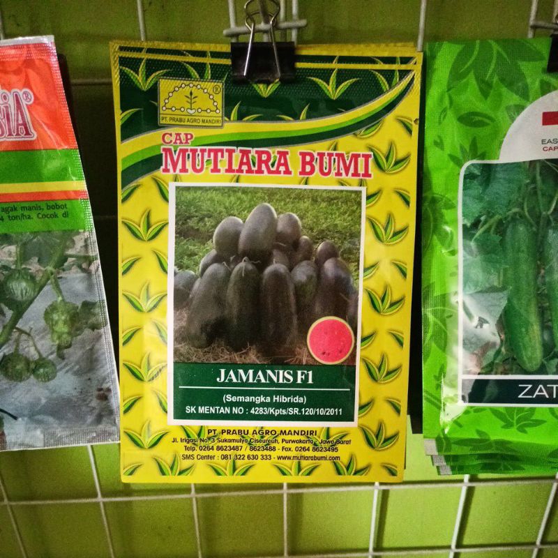 Jamanis F1 Semangka Inul Kemasan 10 Gr