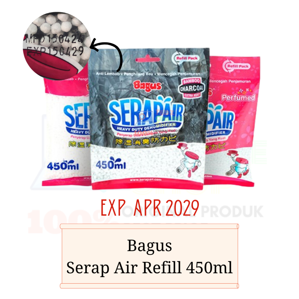 Bagus SerapAir Refill / Serap Air Refill 450 ml