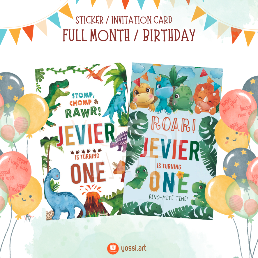 

STIKER FULL MONTH / KARTU ULANG TAHUN