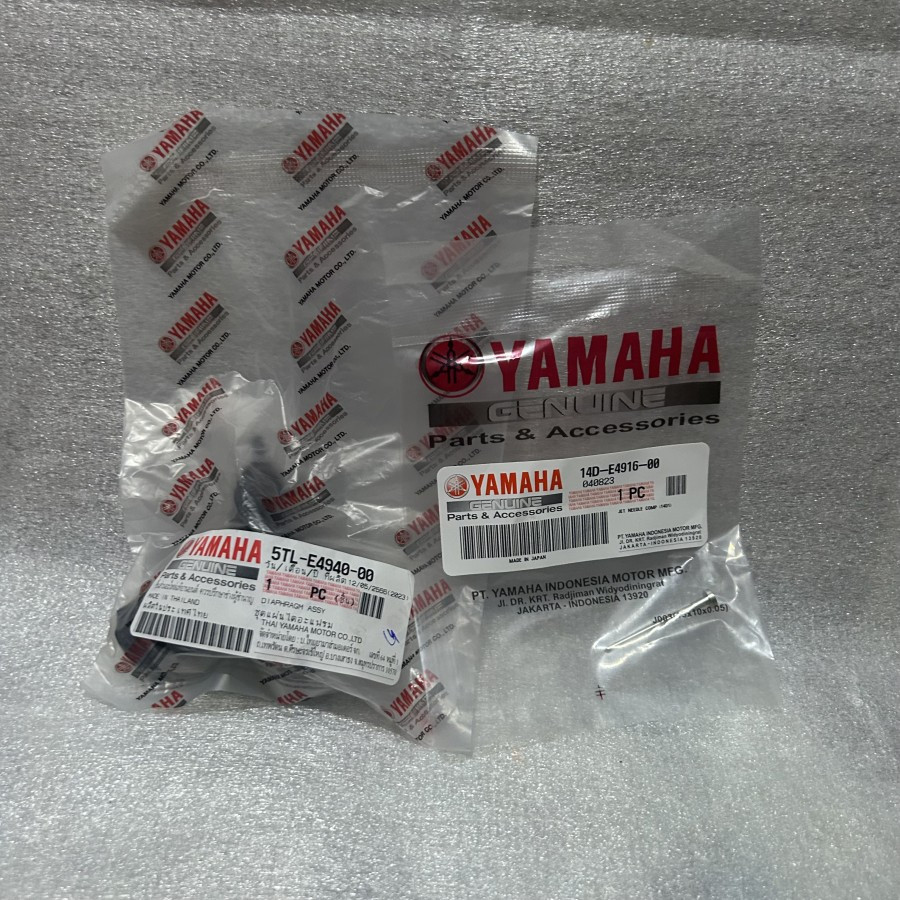 Karet Vakum Diagram + Jarum Mio Sporty Smile Fino Yamaha Original