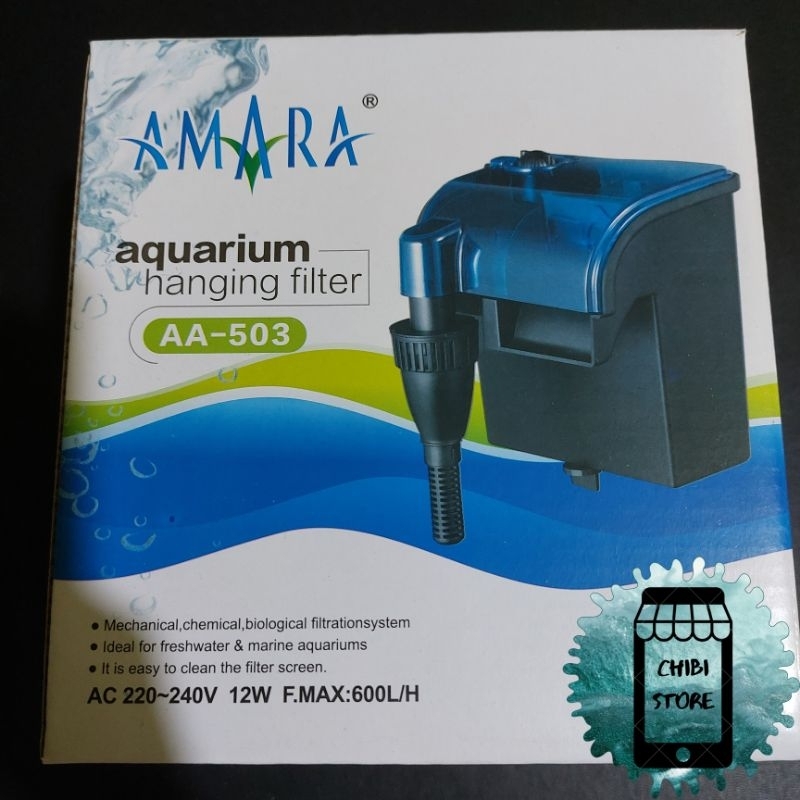 AMARA AA-503 / FILTER GANTUNG AQUARIUM AMARA AA 503 / HANGING FILTER AMARA AA-503 / HANG ON FILTER A
