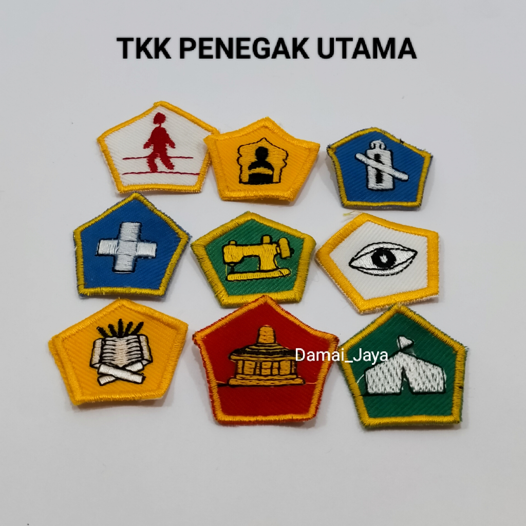 Atribut Pramuka TANDA KECAKAPAN KHUSUS SKK - TKK PENEGAK UTAMA