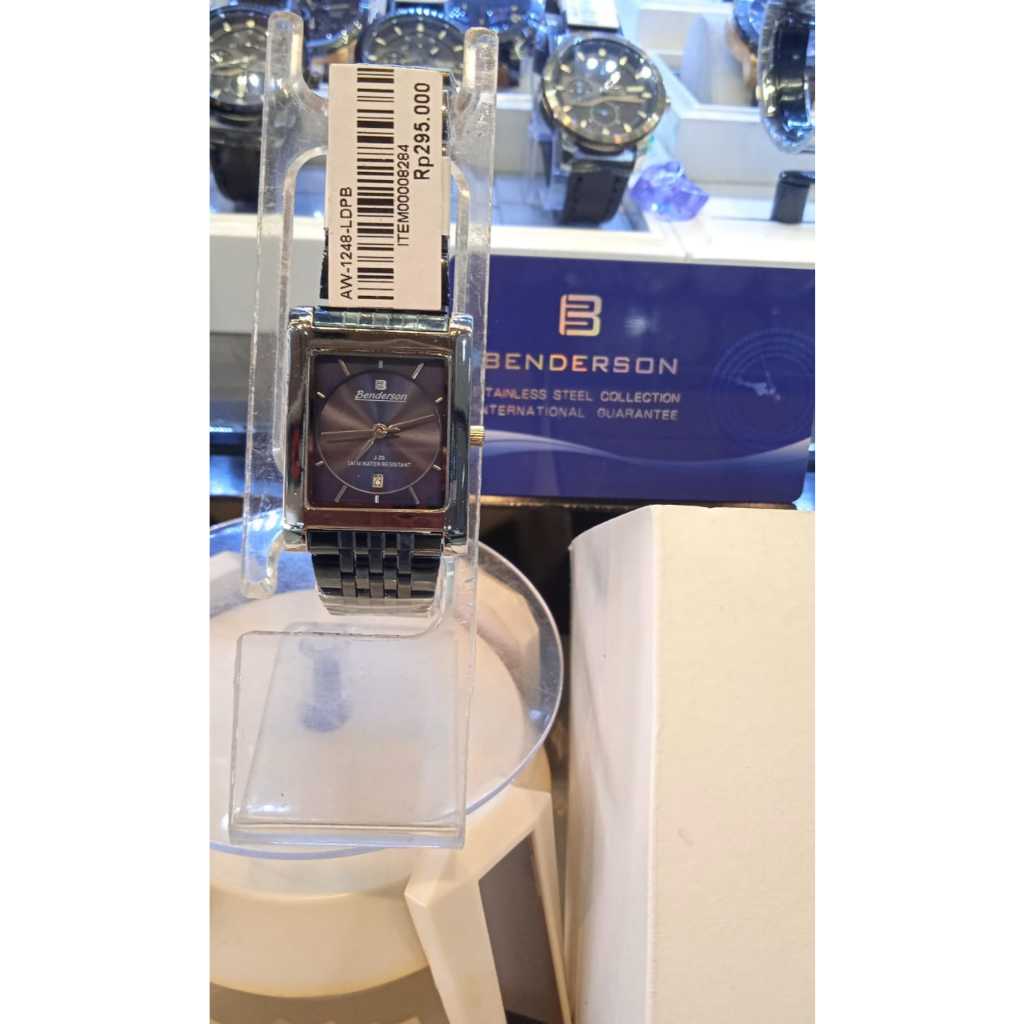 Jam tangan wanita Benderson 1248 LDPB stainless steel - jam tangan cewek original Benderson