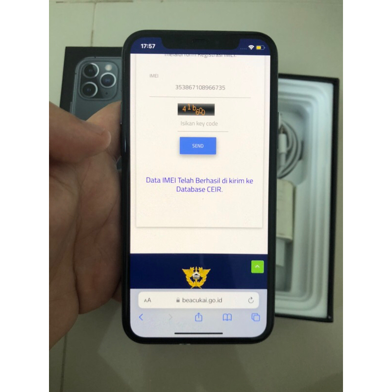 iphone 11 pro 64gb second beacukai bea cukai dual nano