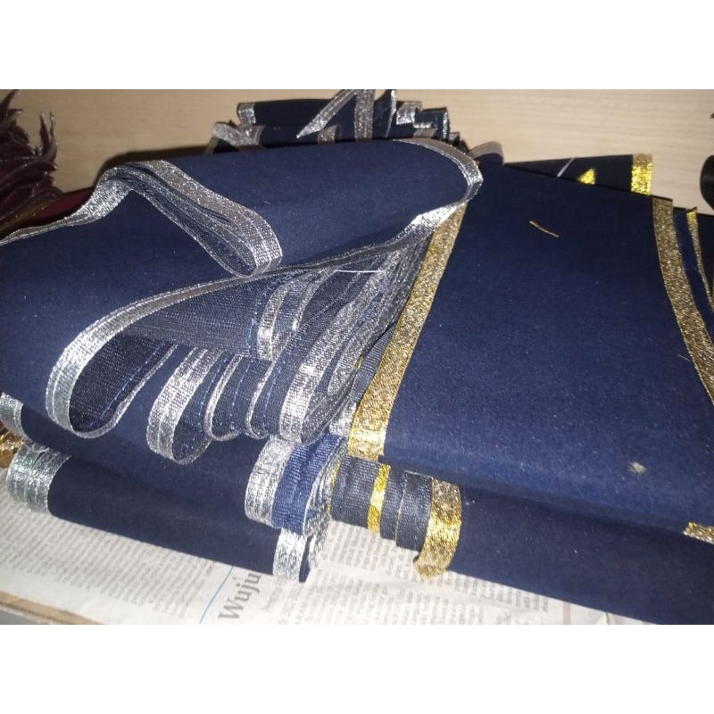 HANYA KAIN SELEMPANG WISUDA SAJA, Selempang bordir selempang nama selempang pita selempang Renda Sel