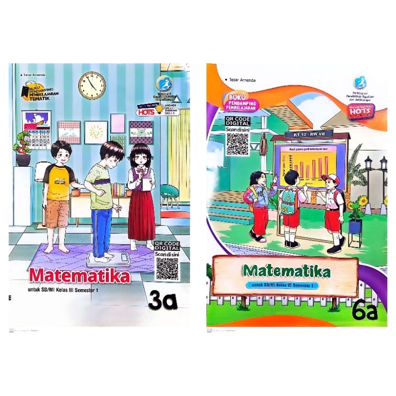 BUKU LKS SD MI MATEMATIKA KELAS 3 6 SEMESTER 1 2024/2025 KURIKULUM 2013 | PUTRA NUGRAHA