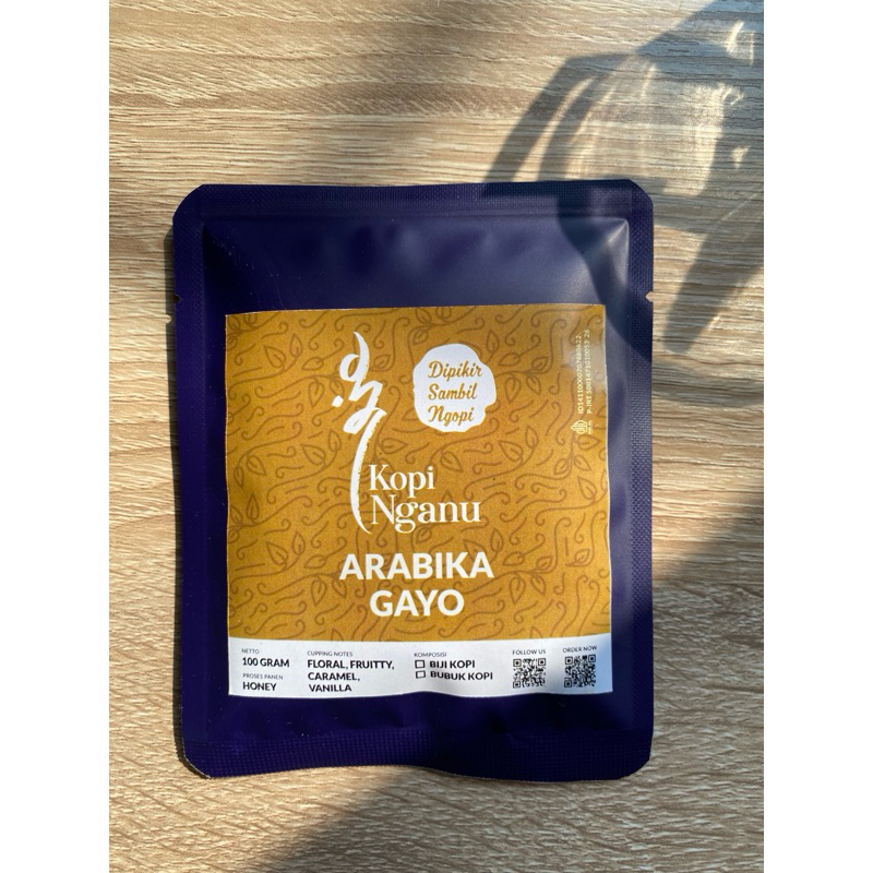 

Drip Bag Kopi Gayo Honey Arabika Asli dalam Kemasan Praktis (10g)