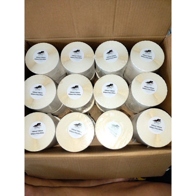 

Label Thermal 100x150 Isi 500pcs Anti Gores