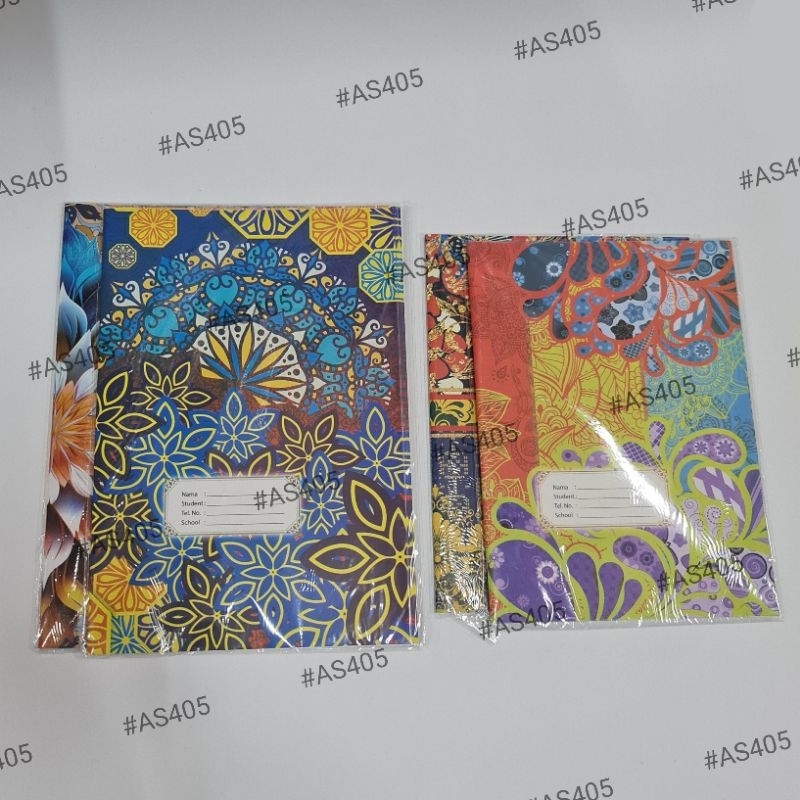 

Sampul Buku Batik RAINBOW Quarto Boxy NEW