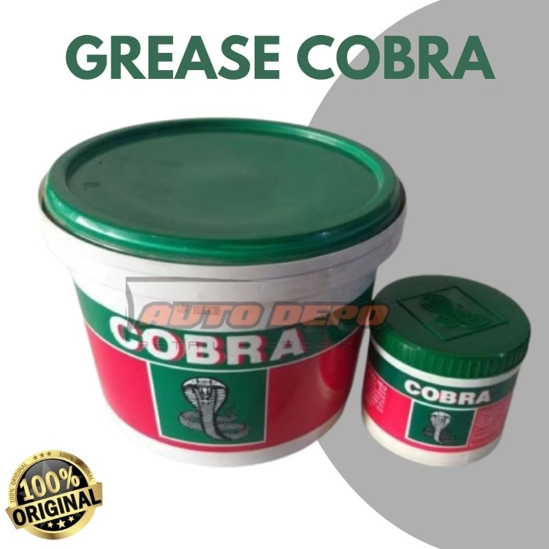 COBRA CHASSIS GREASE HIJAU NO 3 PAIL 5KG  ORIGINAL