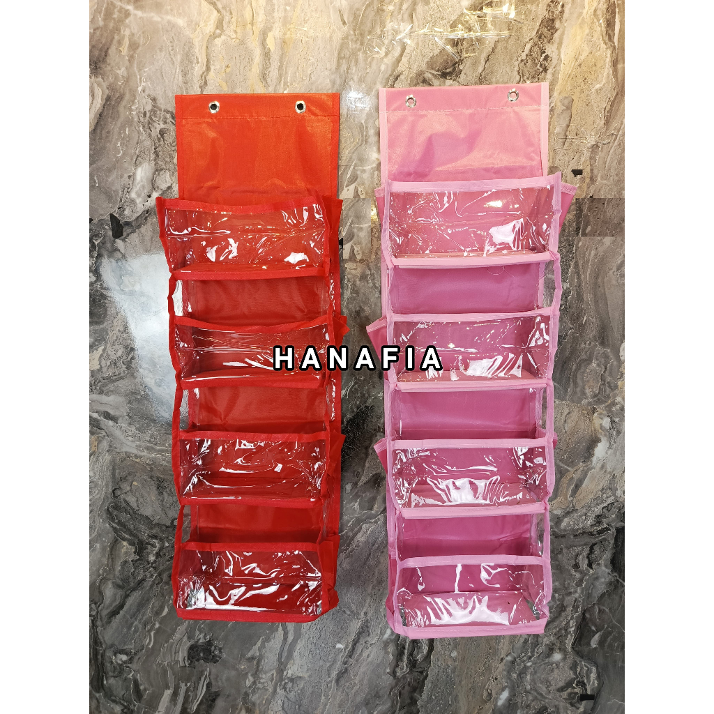 HANAFIA RAK GANTUNG KOSMETIK POLOS / RAK KOSMETIK JUMBO / RAK GANTUNG SERBAGUNA / RAK KOSMETIK PREMI